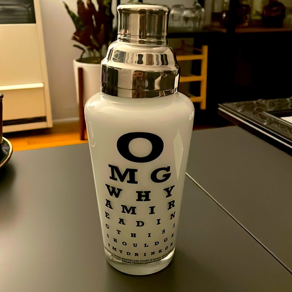 Glass Cocktail Shaker